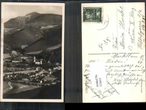 113615,Lilienfeld Ortsansicht 1938
