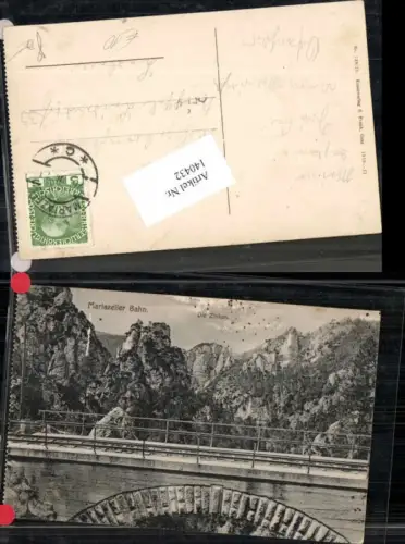 140432,Mariazellerbahn Die Zinken bei Annaberg 1910