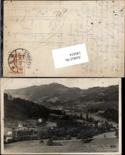 140454,seltene Fotokarte Hainfeld Ramsau Lilienfeld Umgebung 1928