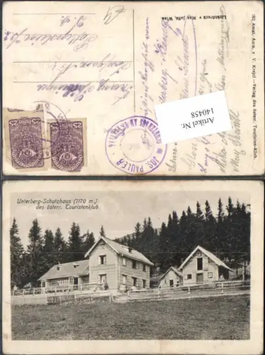 140458,Unterberg Schutzhaus b. Lilienfeld