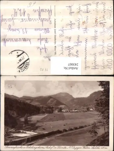 243007,Erholungsheim Auhof in Türnitz geg. Westen