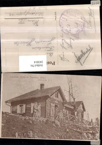 243014,Türnitzer-Hütte Berghütte am Türnitzer Höger b. Türnitz