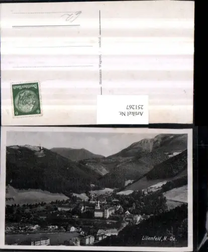 251267,Lilienfeld Teilansicht m. Stift