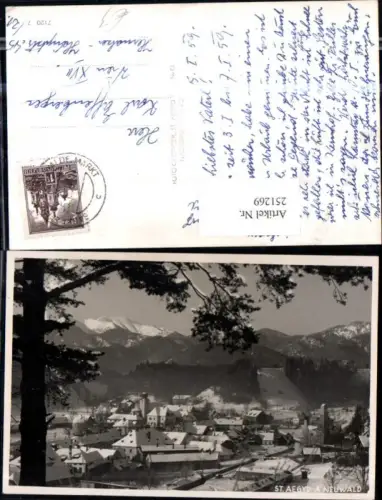 251269,St. Aegyd am Neuwald Totale Winterbild