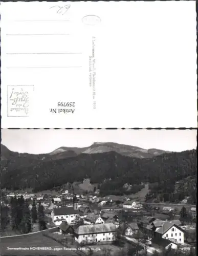 259795,Hohenberg Totale Kirche geg. Reisalpe