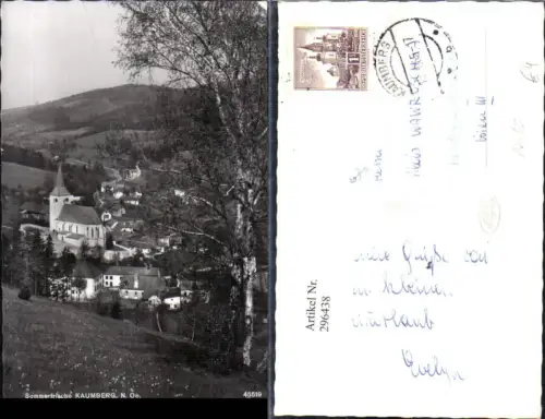 296438,Kaumberg Totale Kirche