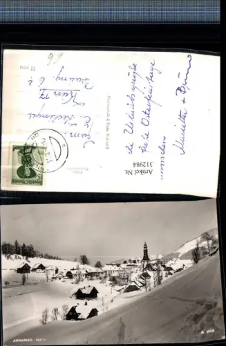 312984,Annaberg Totale Winterbild