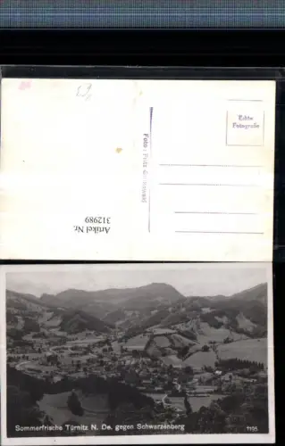 312989,Türnitz Totale geg. Schwarzenberg pub Fot Fritz Grifkowski