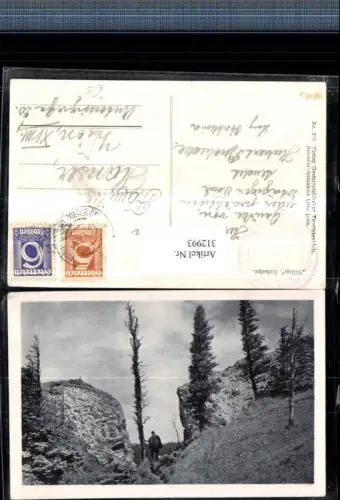 312993,Reisalpe b. Lilienfeld Hölltor Felsen