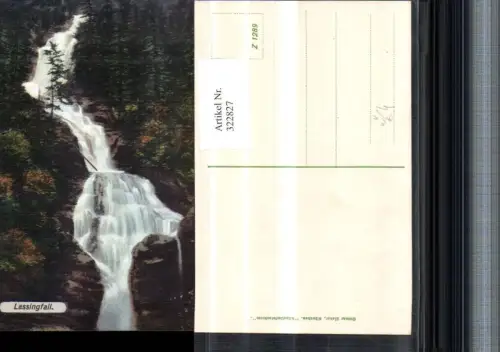 322827,Lassingfall Wasserfall b. Mitterbach pub Ottmar Zieher 1289