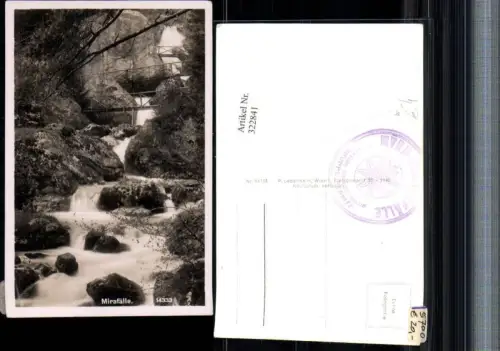 322841,Mirafälle Wasserfall b. Mitterbach Pernitz Brücken