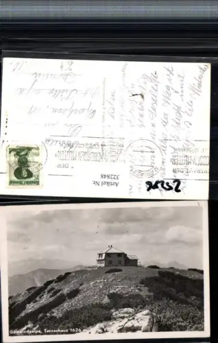 322848,Gemeindealpe b. Mitterbach Terzerhaus Berghütte Bergkulisse