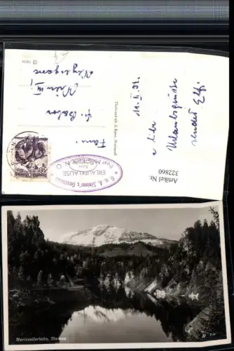 322860,Mariazellerbahn Stausee b. Mitterbach Bergkulisse