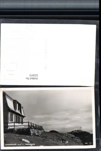 322875,Gemeindealpe Terzerhaus Berghütte b. Mitterbach