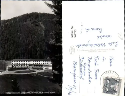 367773,Ramsau b. Hainfeld Urlaubsheim Annental