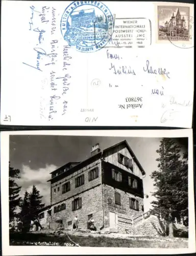 367803,Ebenwaldhütte Berghütte b. Kleinzell