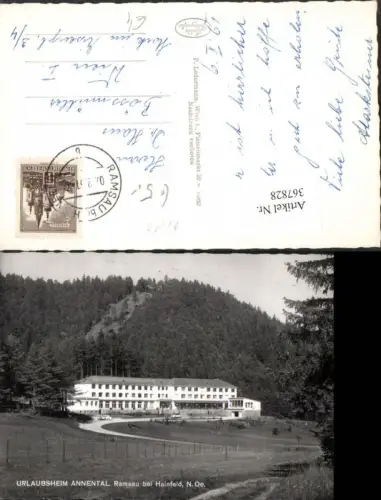 367828,Ramsau b. Hainfeld Urlaubsheim Annental