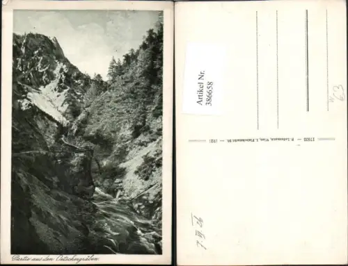 386658,Partie aus den Ötschergräben b. Mitterbach