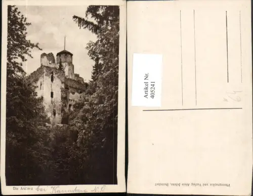 405241,Araburg Ruine b. Kaumberg