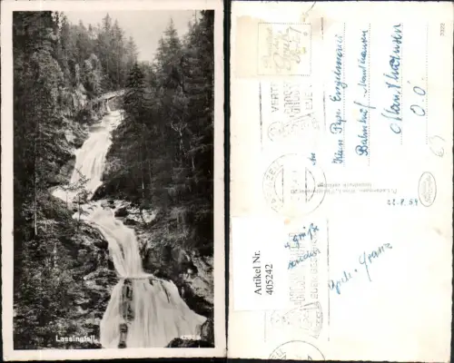 405242,Lassingfall b. Wienerbruck Wasserfall