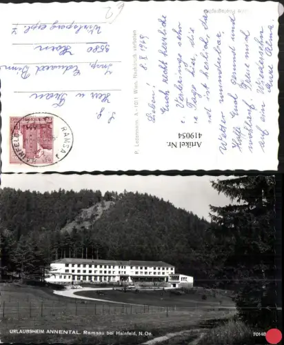419054,Ramsau b. Hainfeld Urlaubsheim Annental