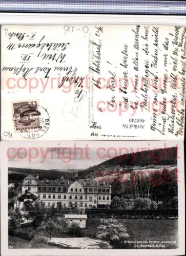 468749,Ober-Rohrbach Erholungsheim Freihof-Aichberg