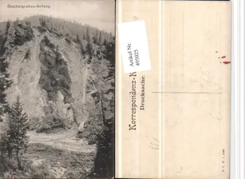 ,Ötschergraben Anfang b. Mitterbach pub B.K.W.I. 2380