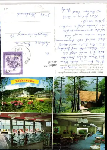 ,Freiland b. Türnitz Erholungsheim Lehenrotte Mehrbildkarte