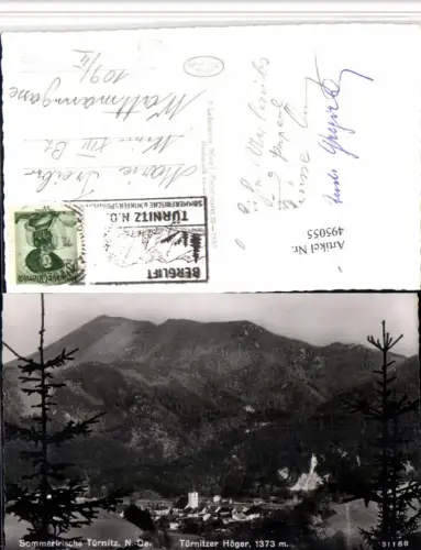 ,Türnitz Totale geg. Türnitzer Höger