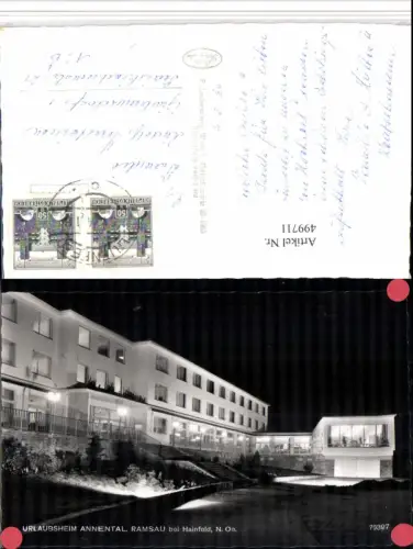 499711,Ramsau b. Hainfeld Urlaubsheim Annental b. Nacht