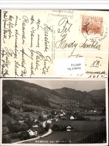 499714,Ramsau b. Hainfeld Totale