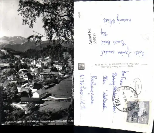 536011,St. Aegyd am Neuwalde