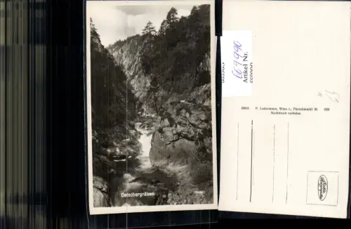 669990,Foto Ak Ötschergräben Mitterbach am Erlaufsee