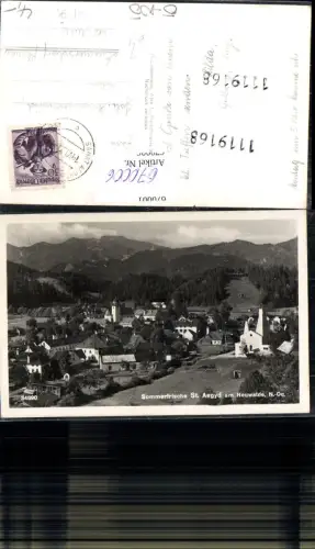 670006,Foto Ak Sankt Aegyd am Neuwalde Totale