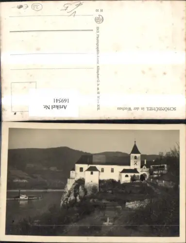 169541,Schönbühel a. d. Donau Wachau Schloss Schiff Dampfer pub Kilophot H 10