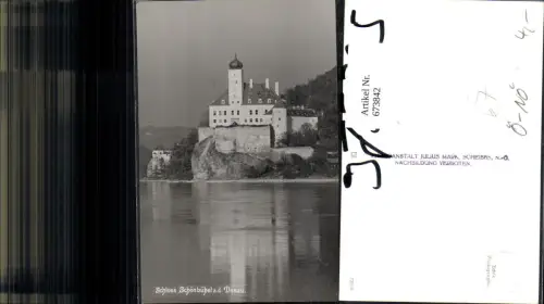 673842,Foto Ak Schloss Schönbühel a. d. Donau Schönbühel-Aggsbach