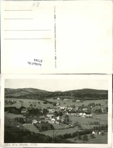 87344,Sulz Stangau im Wienerwald Totale 1925