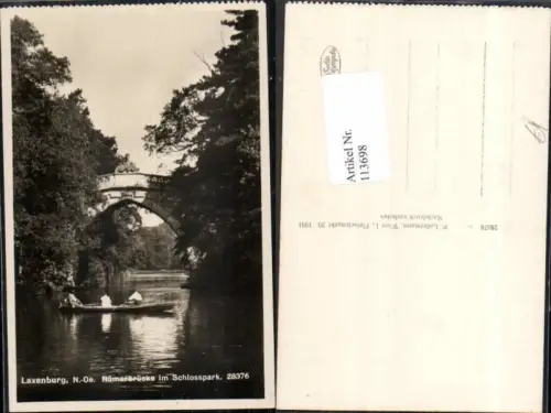 113698,Laxenburg bei Wien Römerbrücke Schlosspark