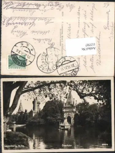 113707,Laxenburg bei Wien Franzensburg Überfuhr