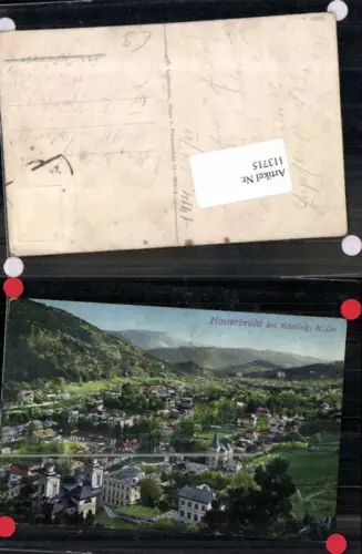 113715,Hinterbrühl bei Mödling Teilansicht 1914