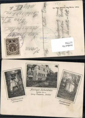 117791,Anninger Schutzhaus bei Mödling Warte