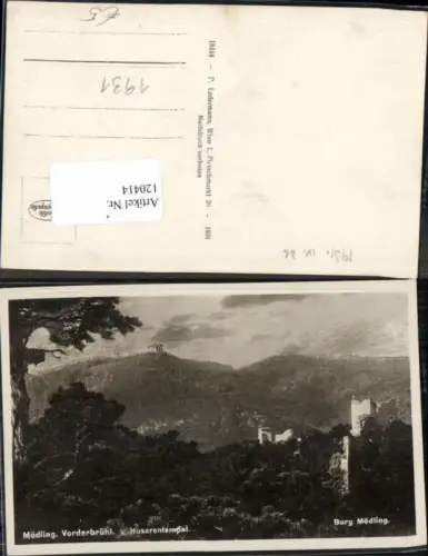 120414,Mödling Vorderbrühl Wien Husarentempel