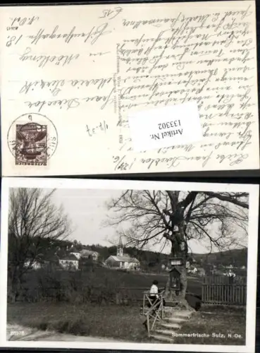 133302,Sommerfrische Sulz Stangau Partie im Ort