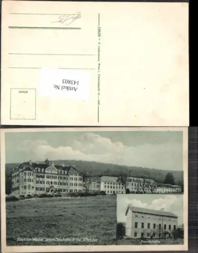 143803,Laab im Walde Ferienheim Detailansicht