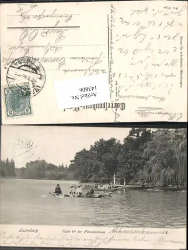 143806,Laxenburg Idylle bei der Franzensburg 1900