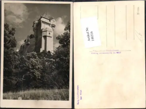 148316,FotoAK Burg Liechtenstein bei Mödling
