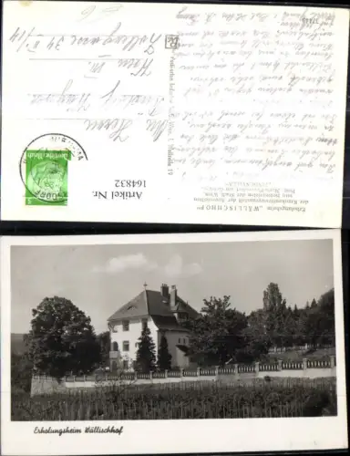 164832,Erholungsheim Wällischhof Maria Enzersdorf 1939