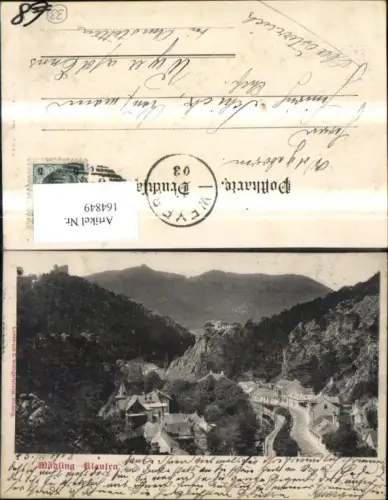 164849,Mödling Klausen 1903