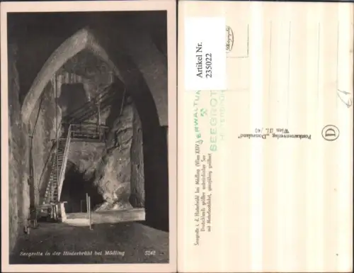 235022,Seegrotte in d. Hinterbrühl b. Mödling