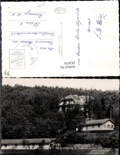 242870,Breitenfurt Erholungsheim d. Staatsdruckerei